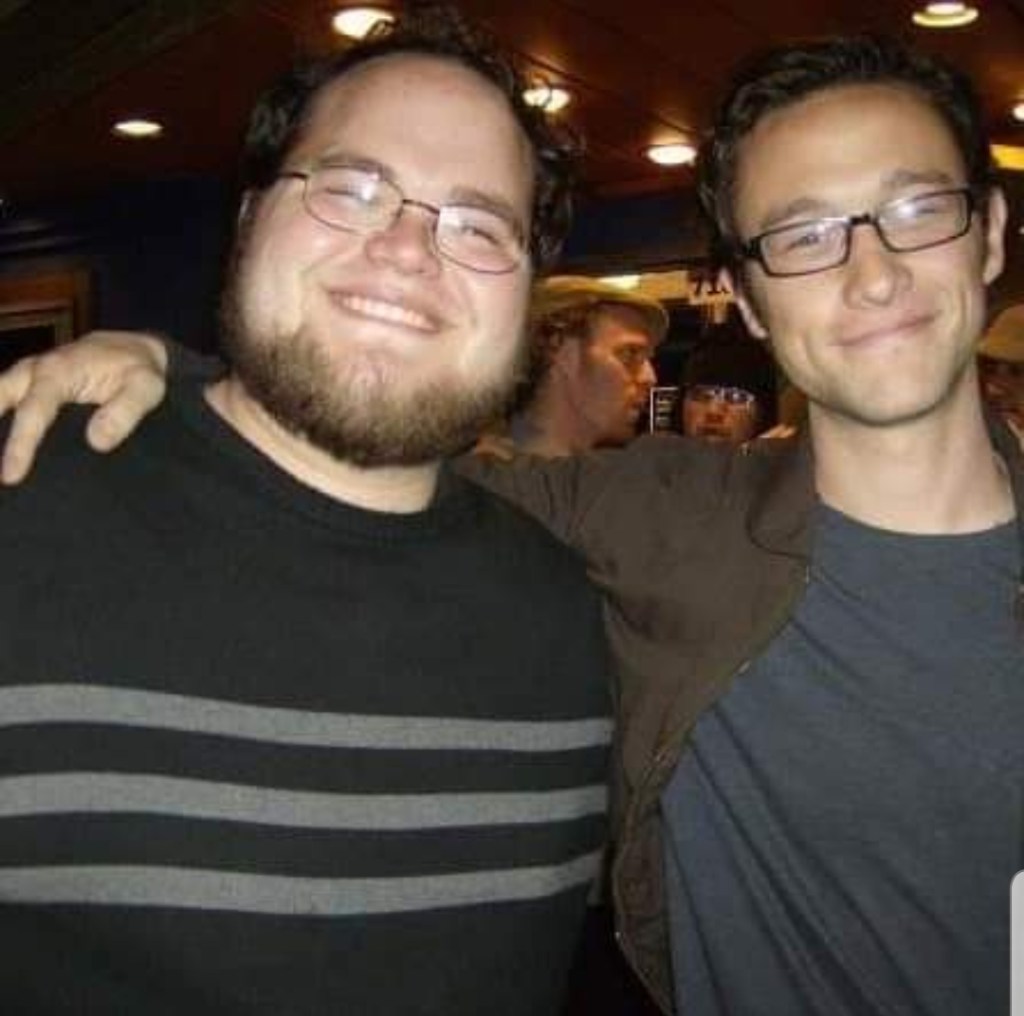 An entire gallery of photos of Nate and celebrities like Joseph Gordon Levitt, Edgar Wright, Wil Wheaton, Donald Glover, Earl Baylon, Kevin Smith, Yoda, and more.